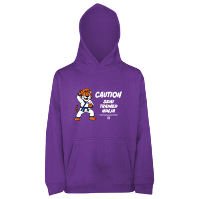 Tiger Hoodie - 'Semi Trained Ninja' Thumbnail